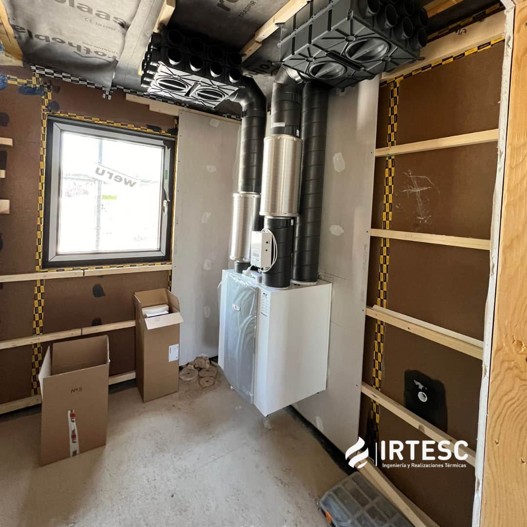 VMC vivienda pasiva en Pinseque