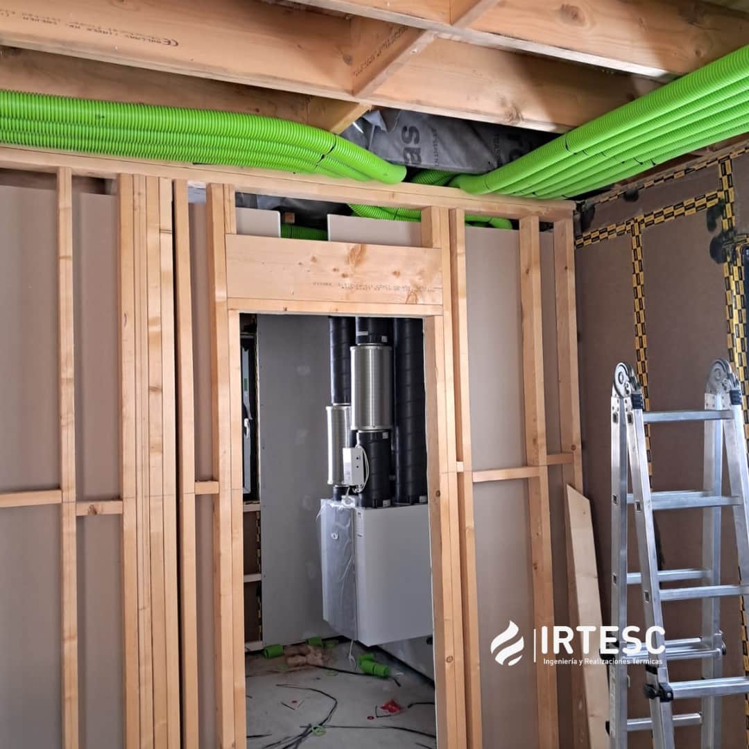 VMC vivienda pasiva en Pinseque