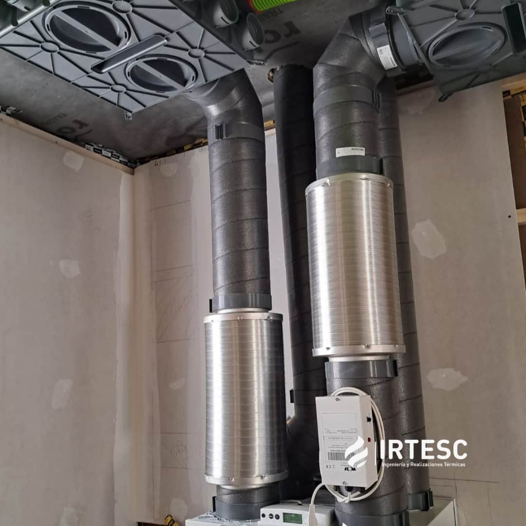 VMC vivienda pasiva en Pinseque