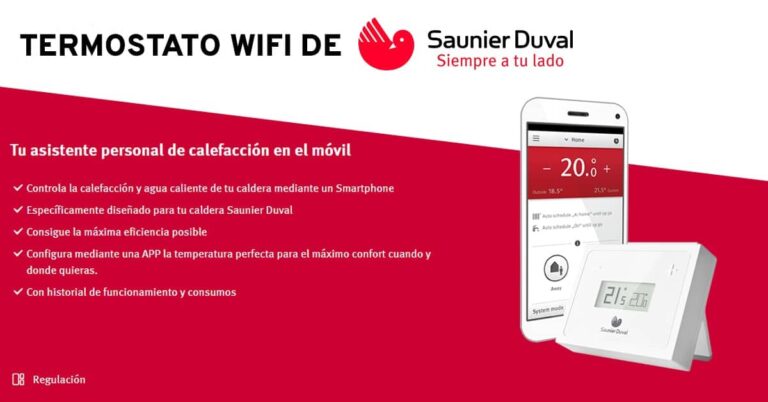 termostato wifi de Saunier Duval