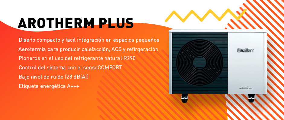 Máquina de aerotermia Vaillant Arotherm Plus