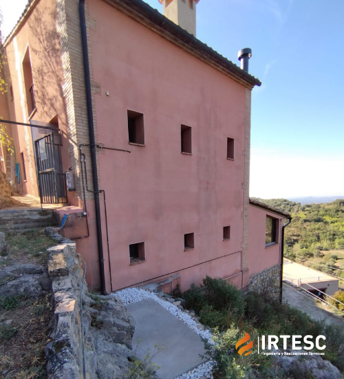 hotel la sal irtesc cambio de caldera de gas por aerotermia radiadores convencionales con aerotermia