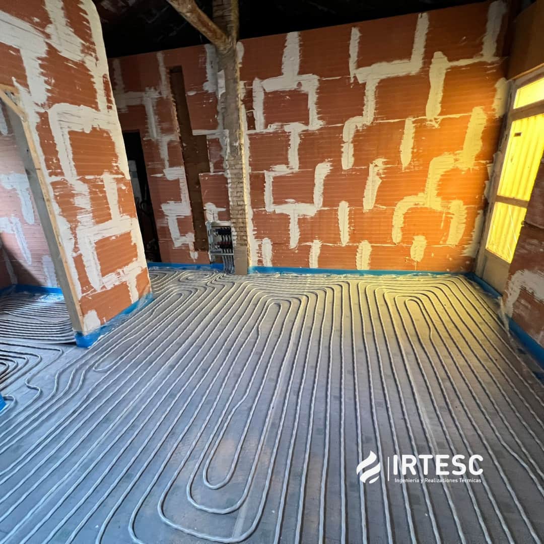 suelo radiante refrescante en Barrio La Paz